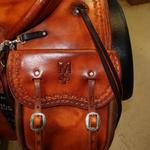 Hand-carved  Brand on Saddlebag lids ($25 per set of bags)