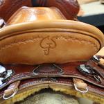 Custom Brand on back of cantle ($25)