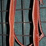 Amtque Headstall Barbed Wire and Sewed